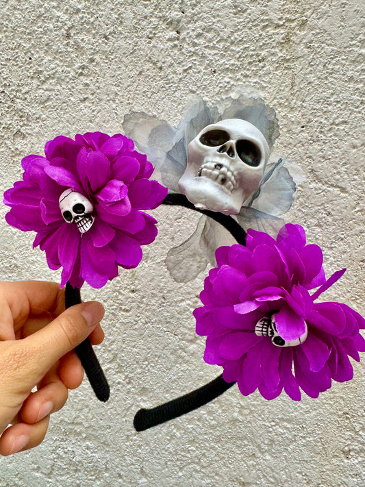 Diadema individual día de muertos