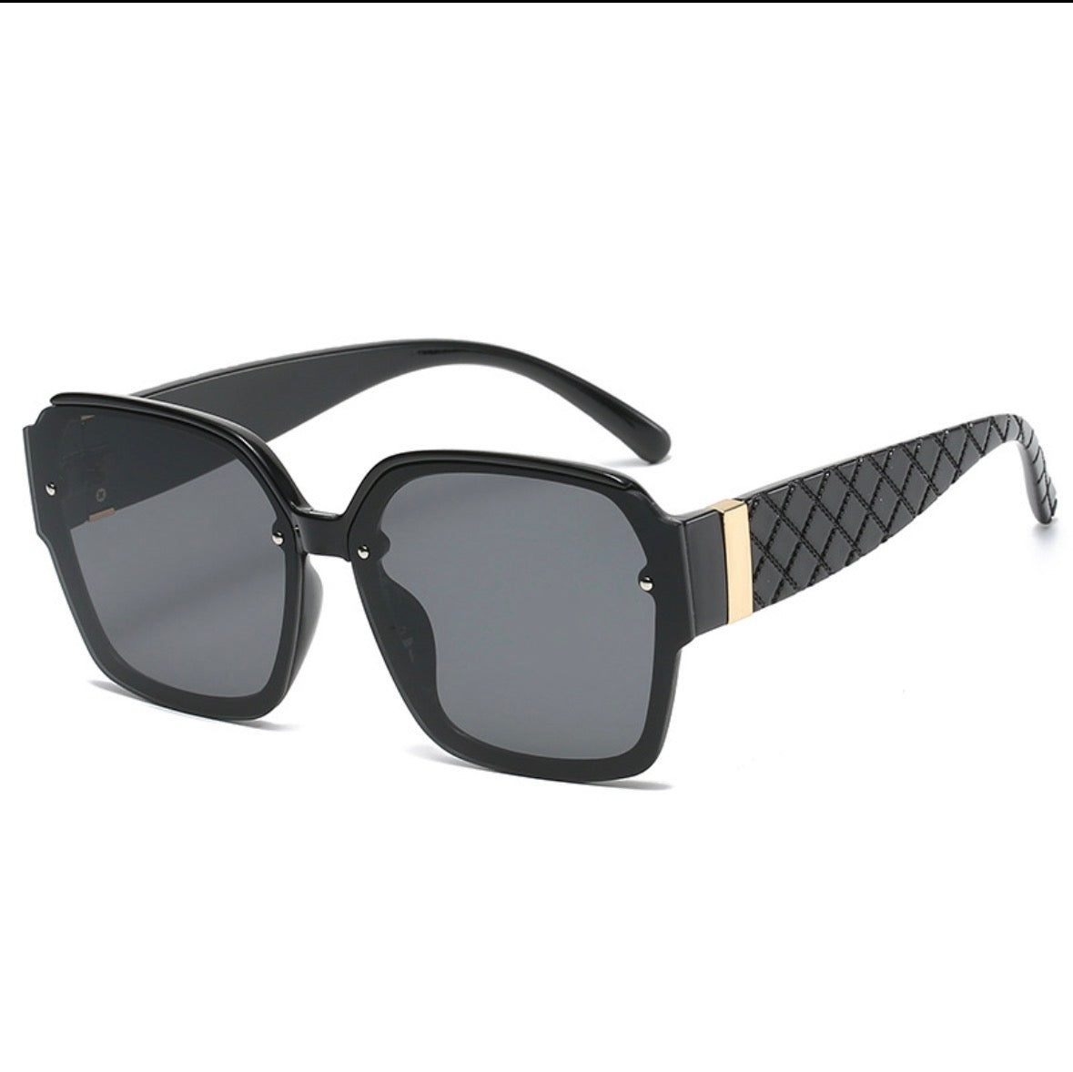 GF43 gafas de sol retro unisex protección UV409 negros