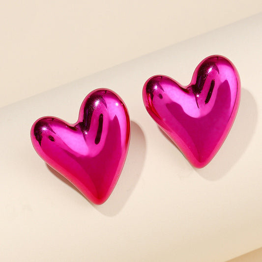 E3675 Arestes corazón fucsia globo acrílico 3cm
