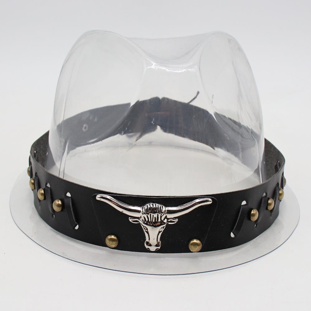 CR71 Cinturon para sombrero cuero sintetico 110cm