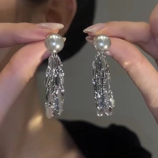E3852 Aretes esfera colgante aleacion 4.5cm