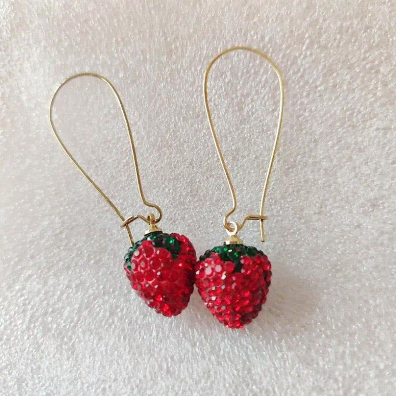 E3153 Aretes fresa brillante aleacion largo 4.5cm