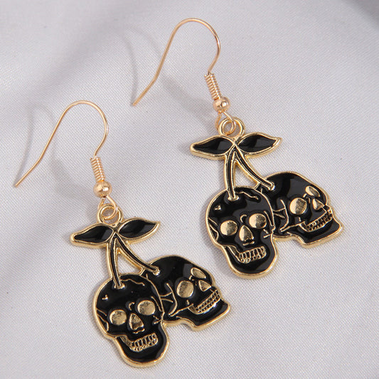 E3793N Cráneo negro día de muertos Halloween 5cm