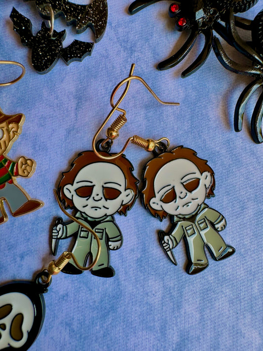 JY36 Aretes Michael Myers Halloween