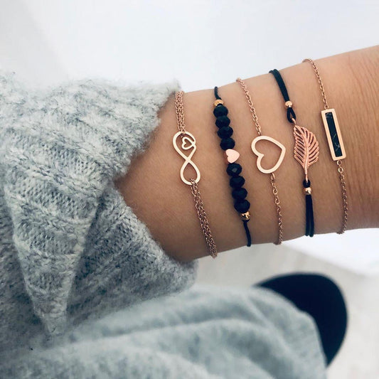 B432 Conjunto pulseras aleacion