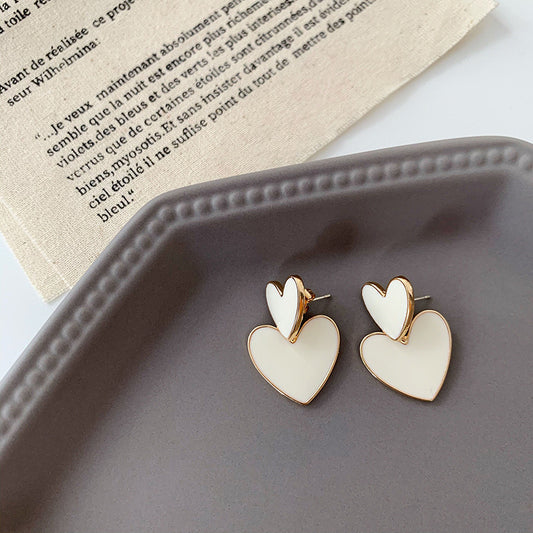 E2048 Aretes corazon desmontables