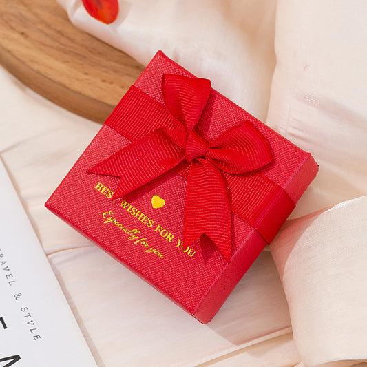 D65 caja de regalo roja 7x9x3.2 cm