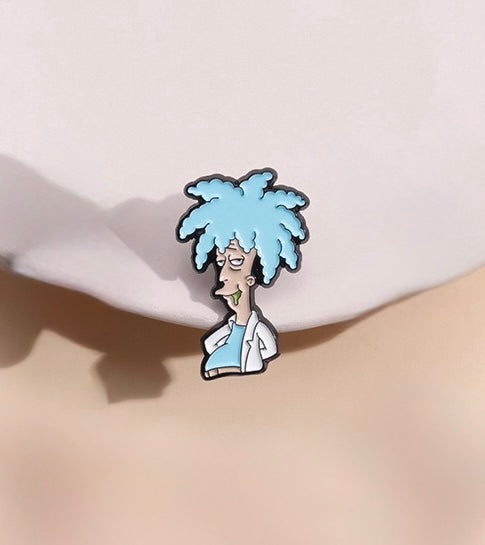 P109 Pin o broche para ropa rick and Morty
