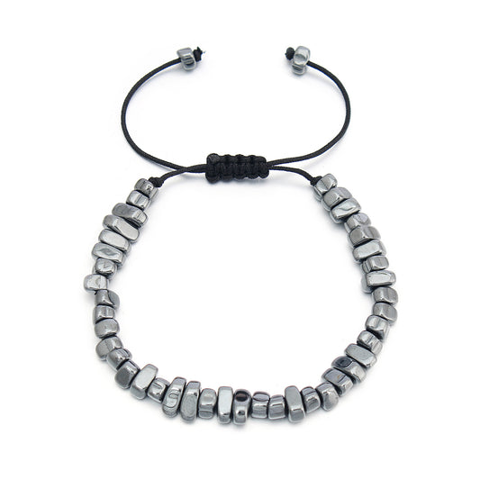 B326 Pulsera unisex acero inoxidable ajustable