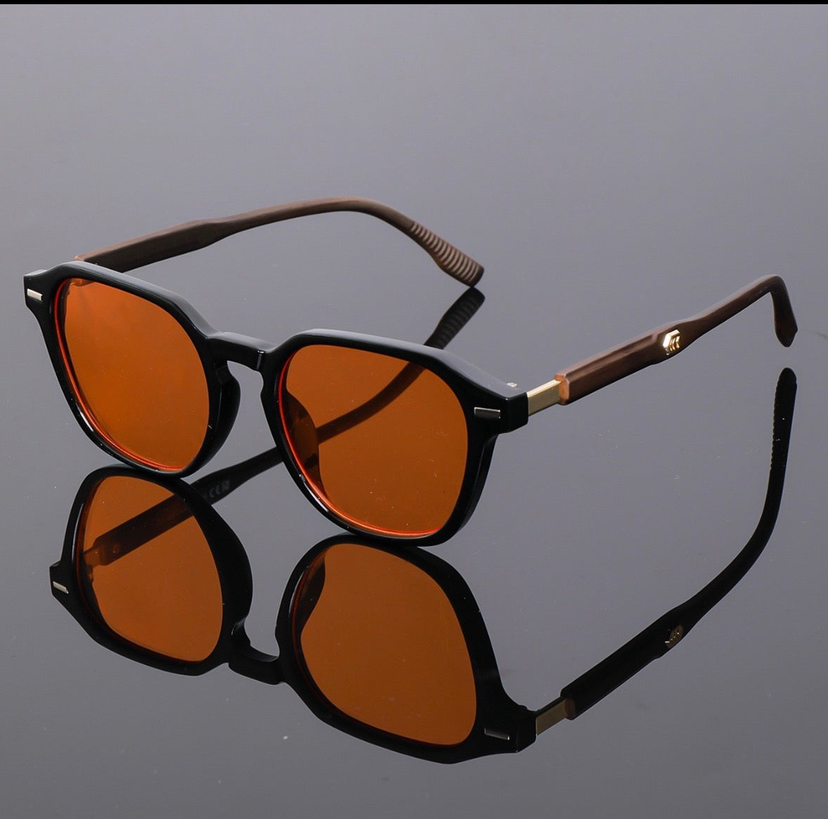 GF21 gafas de sol unisex estructura fotograma estilo polígonos