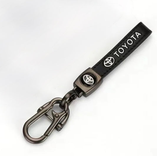 K71 Llavero Toyota vehiculo cuero sintetico 15cm