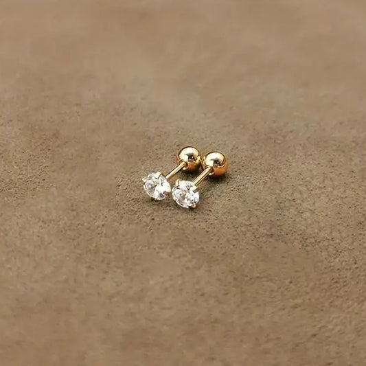 E7016 broquel brillante dorado acero inoxidable 1cm