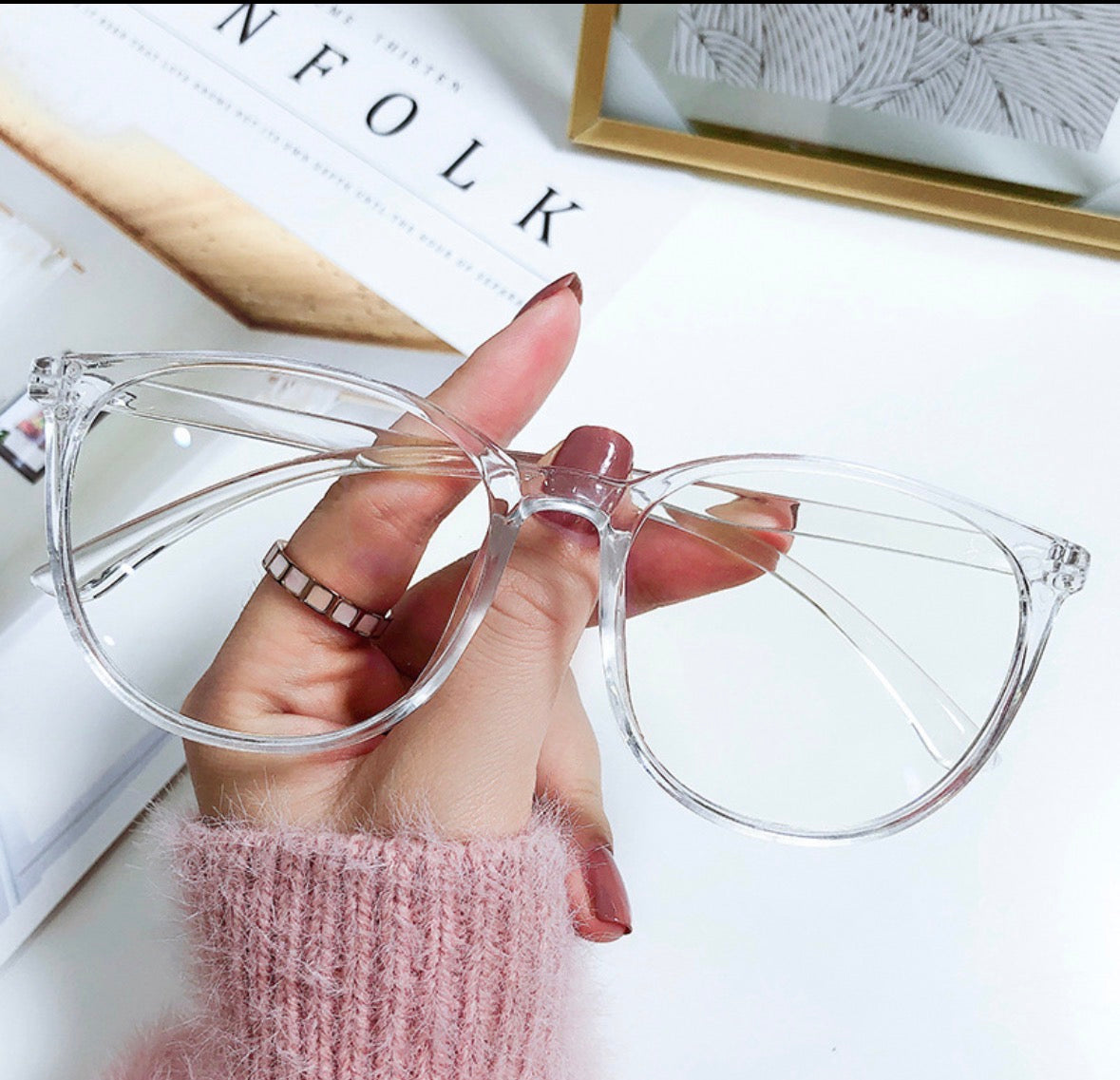 LEN09 Lentes opticas transparentes