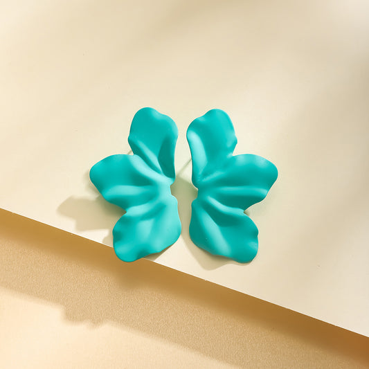 E7335 Aretes ala esmaltada aleacion 5cm