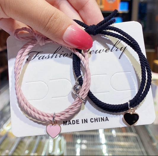 B760 Pulseras duo pareja ajustable