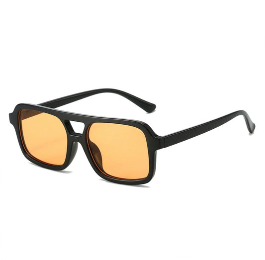 LENT 18 lentes de sol cuadrados proteccion UV400 negros