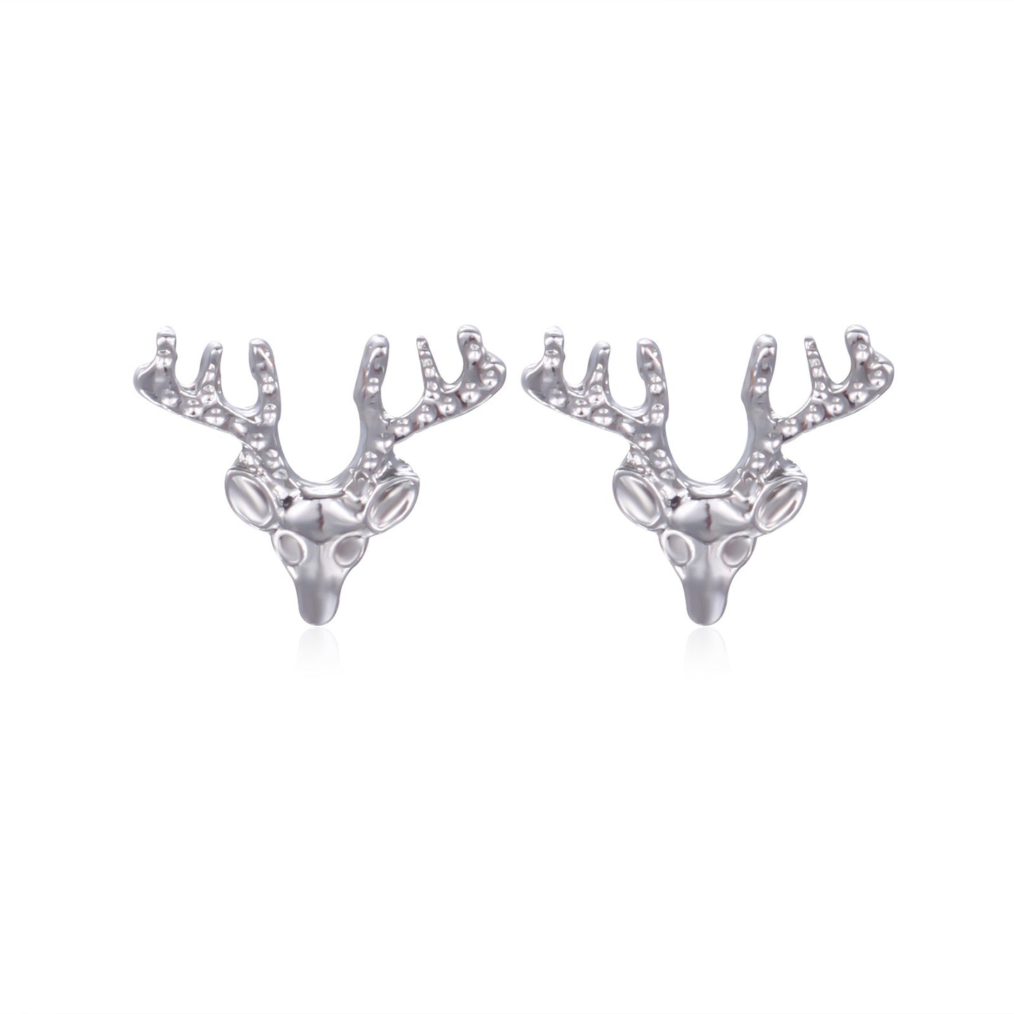E4210 aretes reno de cristal aleacion 1cm