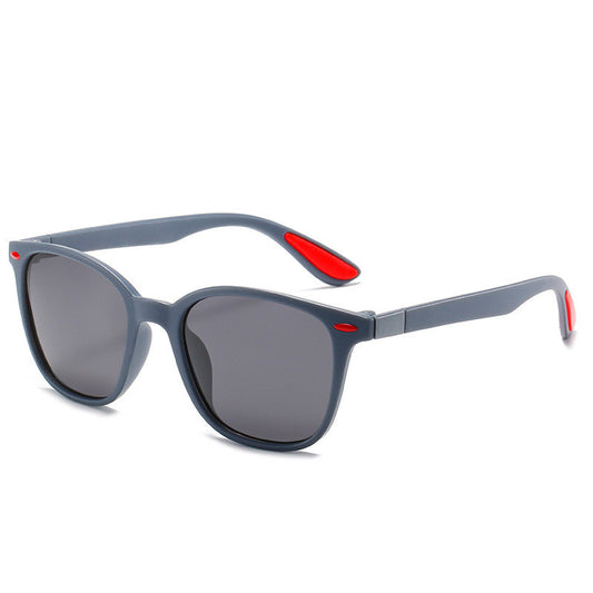 L178 Lentes para caballero azul gris rojo talla unica