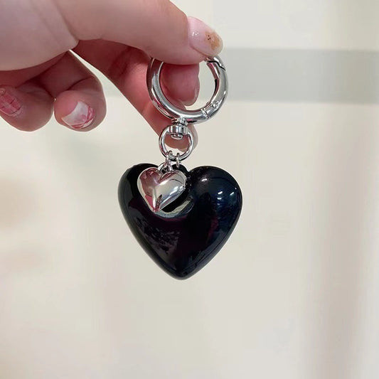 K86 Llavero corazon resina 7.5cm