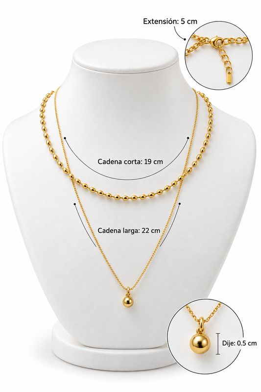 C105 Collar doble cabeza sencillo de acero inoxidable