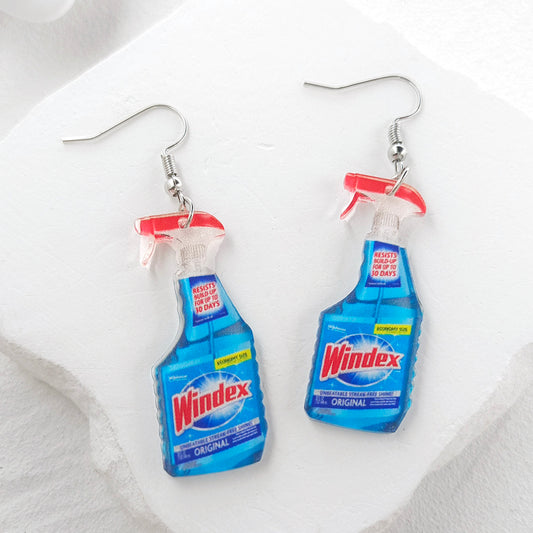 E3911 Aretes windex acrílico 5cm