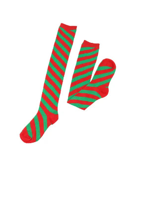 Cal 1 calcetas largas navideñas