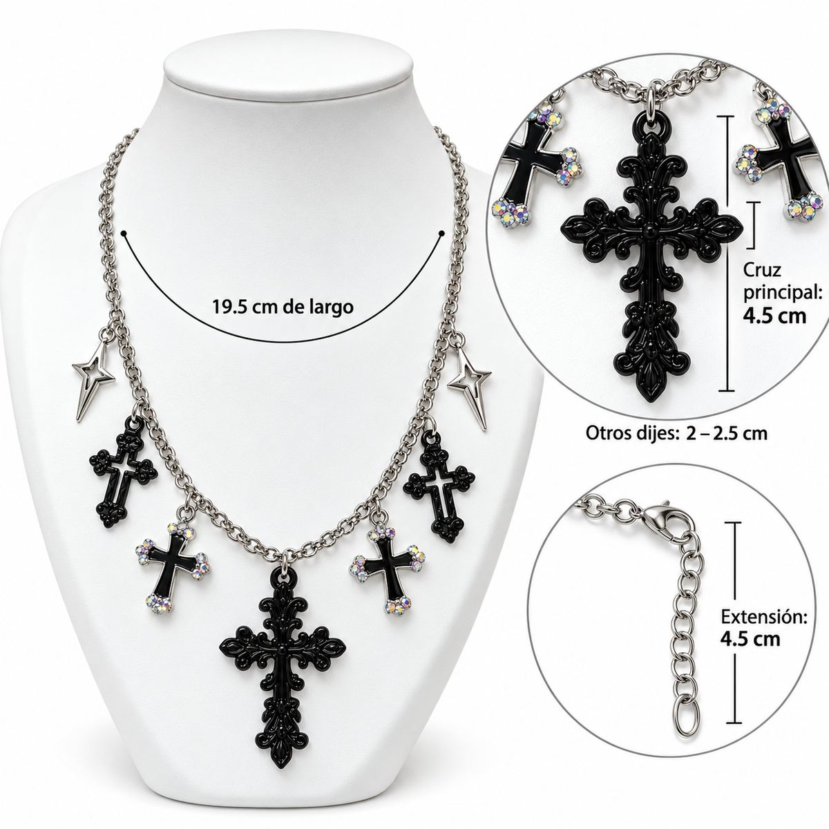 C056 Collar cruces de aleacion