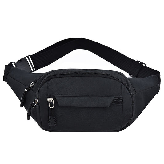 Cr106 Bolso para hombre de sintura negro