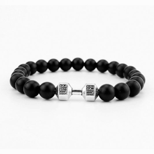 B473P Pulsera roca volcán pesa mancuerna hombre