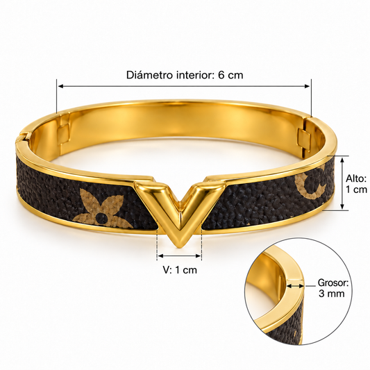 B115 Brazalete en v acero inoxidable 304