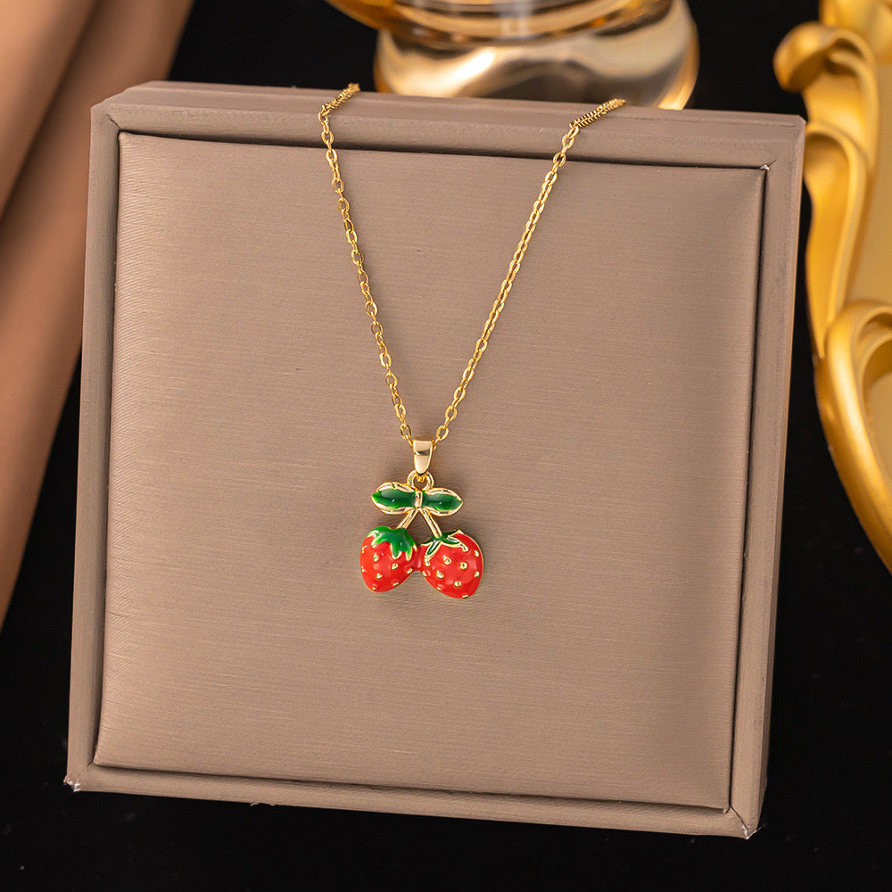 J594 collar fresas acero de titanio 22cm -1.5cm