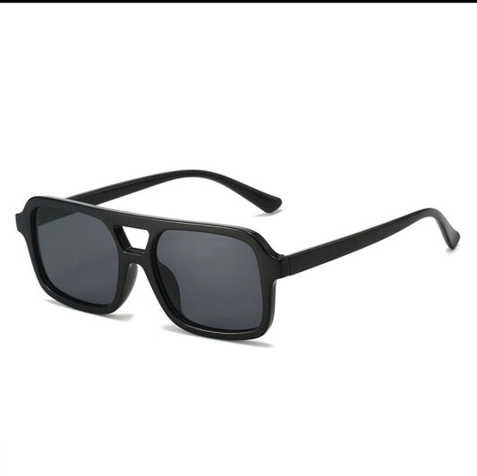 LENT 18 lentes de sol cuadrados proteccion UV400 negros
