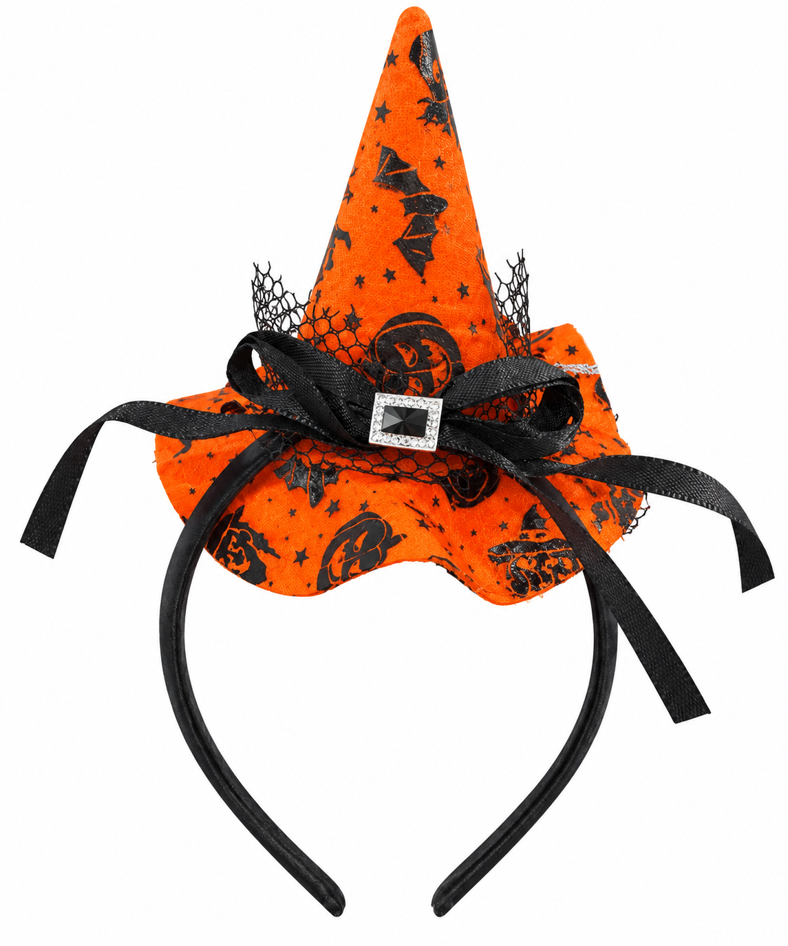 D002 Diadema Brujita Halloween