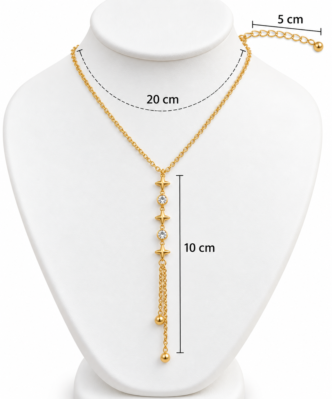 C049 Collar destellos de acero inoxidable 304