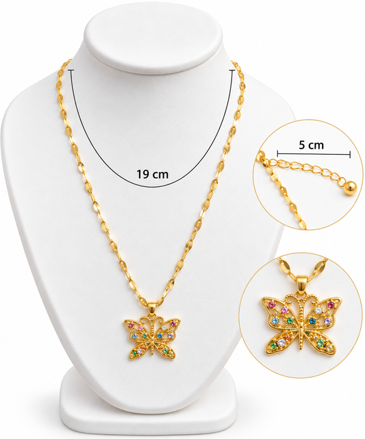 C052 Collar mariposa de cero inoxidable