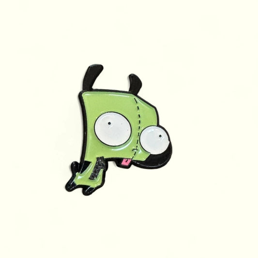 P36 Pin Para Ropa Caricatura Invasor Zim