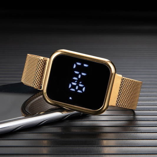 J567 Reloj digital touch elegante para mujer no es smartwatch