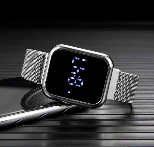 J559 Reloj digital touch elegante para mujer no es smartwatch